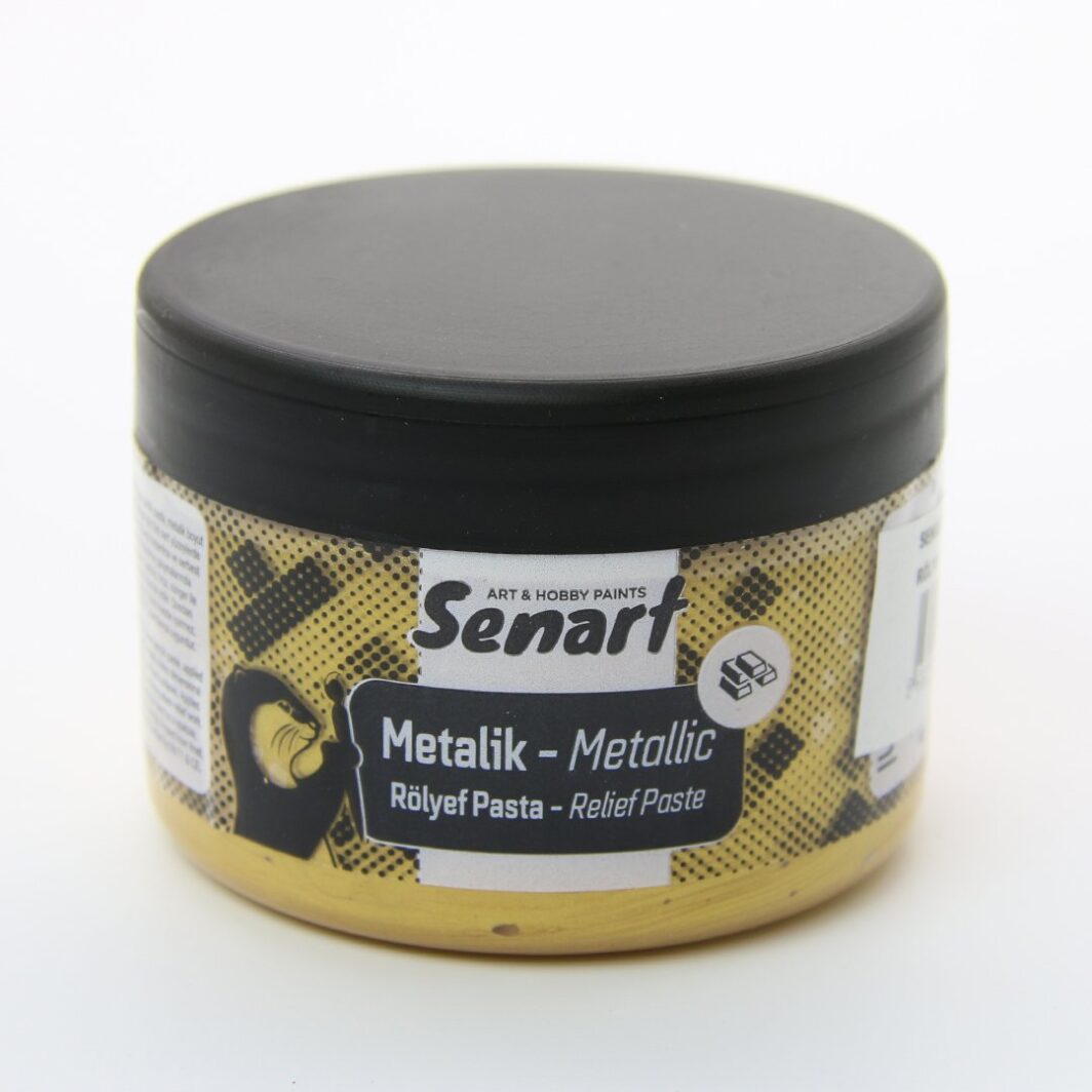 SENART METALİK RÖLYEF PASTA 5903 ALTIN 150ML