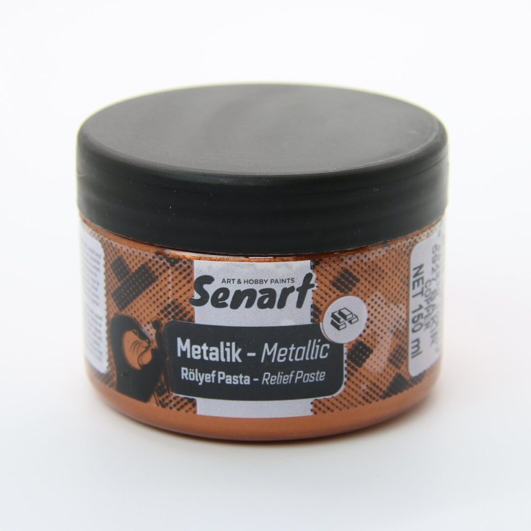SENART METALİK RÖLYEF PASTA 5927 BAKIR 150ML