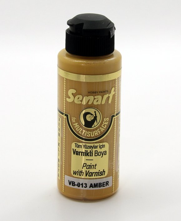 SENART VERNİKLİ BOYA VB-013 AMBER 120 ML