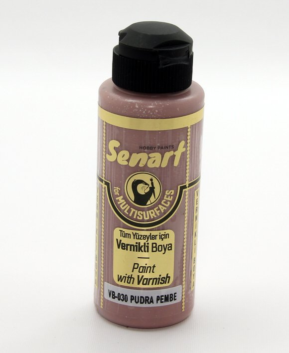 SENART VERNİKLİ BOYA VB-030 PUDRA PEMBE 120 ML