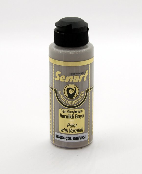 SENART VERNİKLİ BOYA VB-084 ÇÖL KAHVESİ 120 ML