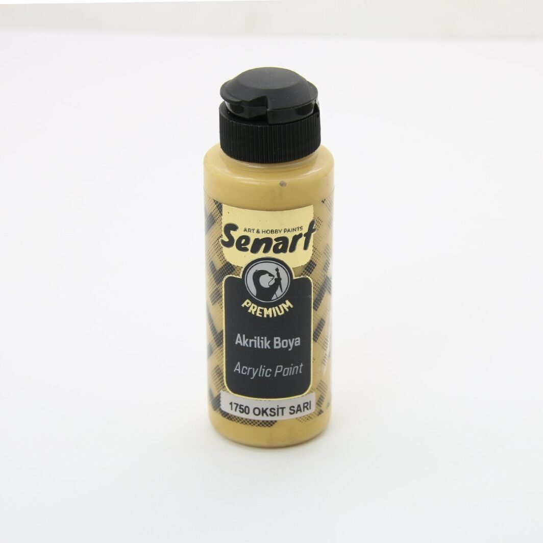SENART PREMİUM AKRİLİK  1750-OKSİT SARI 120ML
