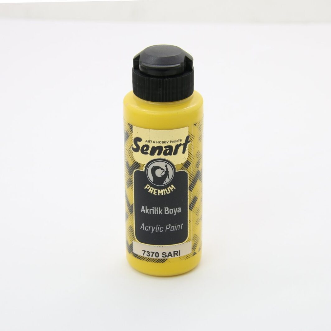 SENART PREMİUM AKRİLİK  7370-SARI 120ML