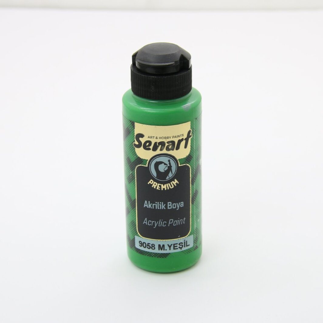 SENART PREMİUM AKRİLİK 9058-M. YEŞİLİ 120ML